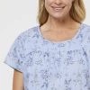 Sash & Rose Traditional Woven Cotton Nightie Blue & Floral 2 Sash & Rose Traditional Woven Cotton Nightie Blue & Floral -women's clothing Sales 624819 C 1400 33 4