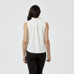 Khoko Smart Frill Front Blouse Ivory -women's clothing Sales 624865 C 0271 70 3