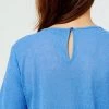 Savannah Lace Detail Vee Neck Top Blue 2 Savannah Lace Detail Vee Neck Top Blue -women's clothing Sales 625156 C 0400 00 4