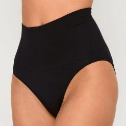 Nancy Ganz Bamboo Santoni Waisted Brief Black -women's clothing Sales 625234 C 0001 00