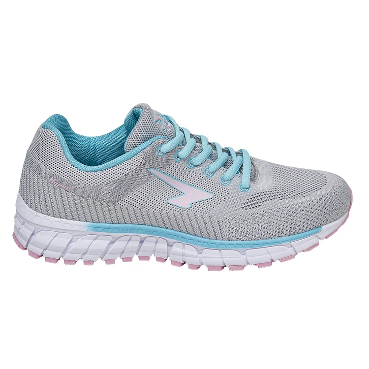 Sfida Revolve Women's Lace Up Runner Grey & Pink 6 Sfida Revolve Women's Lace Up Runner Grey & Pink - Image 4