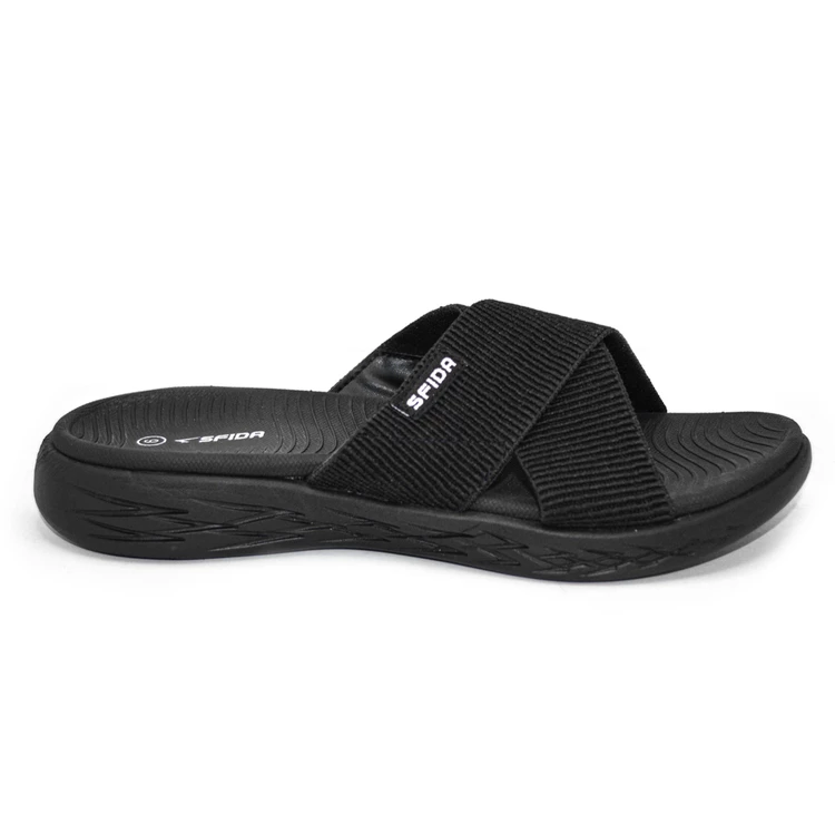 Sfida Twist Cross Strap Slide Black 5 Sfida Twist Cross Strap Slide Black - Image 3