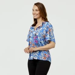 Savannah Smock Tassel Top Floral -women's clothing Sales 625725 C 0962 38 2
