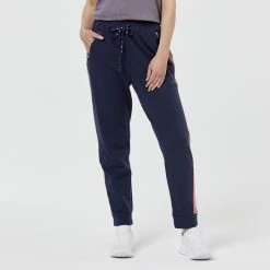 GR Giaan Rooney Spliced Zip Pocket Trackpant Navy -women's clothing Sales 625729 C 0410 68
