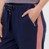 GR Giaan Rooney Spliced Zip Pocket Trackpant Navy -women's clothing Sales 625729 C 0410 68 4