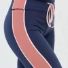 GR Giaan Rooney Spliced Tie Waist Legging Navy -women's clothing Sales 625730 C 0410 68 4