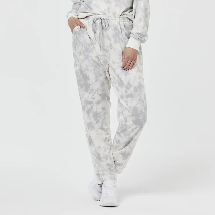GR Giaan Rooney Signature Tie Dye Trackpant Cream 6 GR Giaan Rooney Signature Tie Dye Trackpant Cream - Image 4