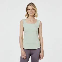 GR Giaan Rooney Square Neck Tank Mint -women's clothing Sales 625732 C 0313 49