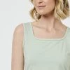 GR Giaan Rooney Square Neck Tank Mint -women's clothing Sales 625732 C 0313 49 4