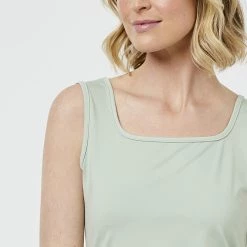 GR Giaan Rooney Square Neck Tank Mint