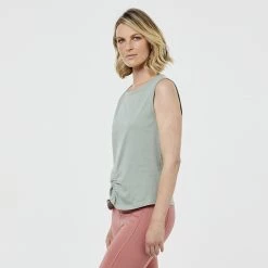 GR Giaan Rooney Ruched Drawstring Tank Mint -women's clothing Sales 625735 C 0313 49 2