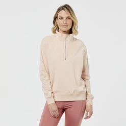GR Giaan Rooney Half Zip Collared Sweat Musk 9 GR Giaan Rooney Half Zip Collared Sweat Musk -women's clothing Sales 625736 C 0681 23