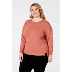 Khoko Plus Longline Jumper Paprika -women's clothing Sales 625748 C 0801 26 2
