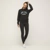 Lonsdale Bouverie Funnel Neck Hoodie Black 1 Lonsdale Bouverie Funnel Neck Hoodie Black -women's clothing Sales 625862 C 0001 00