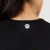 LMA Active Seamless Tee Black -women's clothing Sales 625953 C 0001 00 4