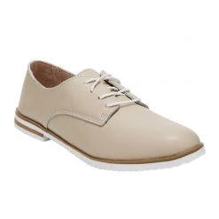 Just Bee Carole Women's Lace Up Leisure Shoe Beige -women's clothing Sales 625996 C 0250 00 3