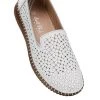 Just Bee Chia Women's Slip On Perforated Loafer White -women's clothing Sales 625999 C 0100 00 4