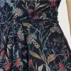 Khoko Smart Flippy Dress Navy & Print -women's clothing Sales 626645 C 1412 04 4
