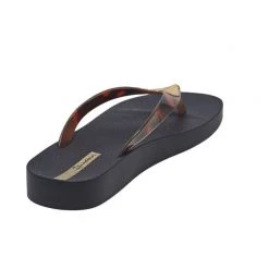 Ipanema Elegance Women's Wedged Thong Black & Brown -women's clothing Sales 627175 C 1005 28 2