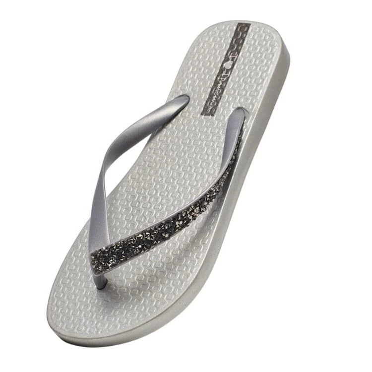 Ipanema Glaam Women's Jewelled Thong Silver 3 Ipanema Glaam Women's Jewelled Thong Silver
