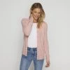 Savannah Soft Touch Cardigan Bloom Pink 1 Savannah Soft Touch Cardigan Bloom Pink -women's clothing Sales 627420 C 0670 06 4