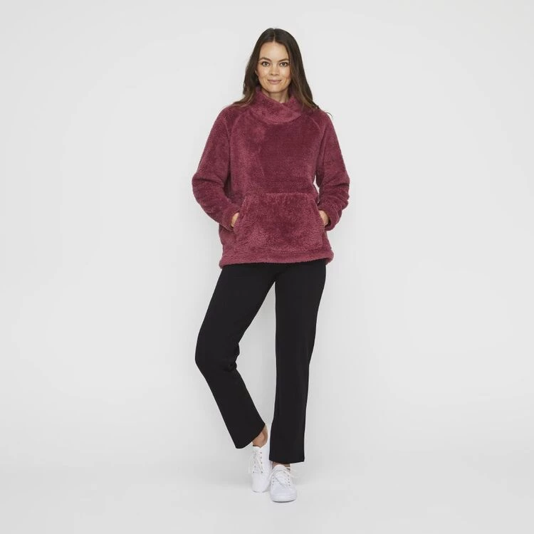 Savannah Straight Leg Ponte Pant Black 4 Savannah Straight Leg Ponte Pant Black - Image 2