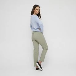 Savannah Full Length Bengaline Pant Khaki -women's clothing Sales 627422 C 0921 12 2