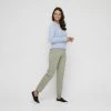 Savannah Full Length Bengaline Pant Khaki