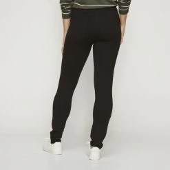 Khoko Collection Jean Style Ponte Pant Black -women's clothing Sales 627424 C 0001 00 3