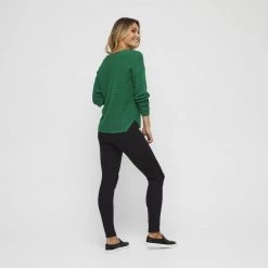 Khoko Collection Biker Ponte Pant Black -women's clothing Sales 627425 C 0001 00 4