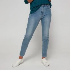 Khoko Collection Slim Leg Jean Light Wash -women's clothing Sales 627990 C 1980 76