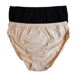 Underworks Light Control Hi Cut 2 Pack Black