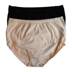 Underworks Light Control Full Brief 2 Pack Black, Grey & White