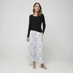 Sash & Rose Heat Generated Long Sleeve Thermal Top Black -women's clothing Sales 628347 C 0001 00