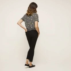 Khoko Smart Full Length Bengaline Pant Black -women's clothing Sales 628367 C 0001 00 2