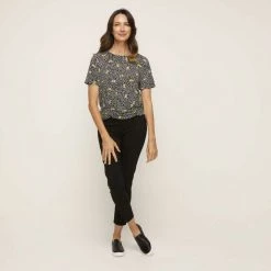 Khoko Smart Full Length Bengaline Pant Black -women's clothing Sales 628367 C 0001 00