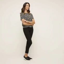 Khoko Smart Full Length Bengaline Pant Black