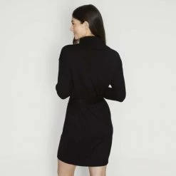 Khoko Smart Sweater Dress Black -women's clothing Sales 628396 C 0001 00 2