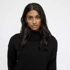 Khoko Smart Roll Neck Sweater Black 9 Khoko Smart Roll Neck Sweater Black -women's clothing Sales 628397 C 0001 00 3