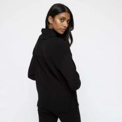 Khoko Smart Roll Neck Sweater Black