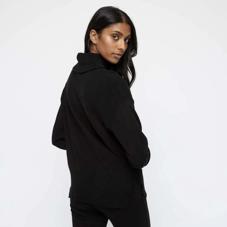 Khoko Smart Roll Neck Sweater Black 3 Khoko Smart Roll Neck Sweater Black