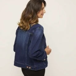 Khoko Collection Denim Jacket Dark Wash