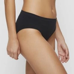 Sash & Rose Seamfree Bamboo Midi 3 Pack Black -women's clothing Sales 628692 C 0001 00