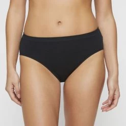 Sash & Rose Seamfree Bamboo Midi 3 Pack Black