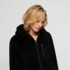 Savannah Coral Fleece Jacket With Hood Black 2 Savannah Coral Fleece Jacket With Hood Black -women's clothing Sales 628951 C 0001 00 5