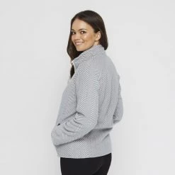 Savannah Herringbone Fleece Lined Jacket Violet -women's clothing Sales 628957 C 0510 42 2