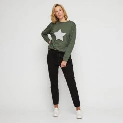 Khoko Collection Denim Jogger Black -women's clothing Sales 628960 C 0001 00