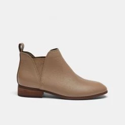 Natural Comfort Estella Double Deep V Gusset Ankle Boot Taupe -women's clothing Sales 629065 C 0261 16 2