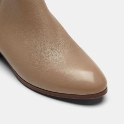 Natural Comfort Estella Double Deep V Gusset Ankle Boot Taupe