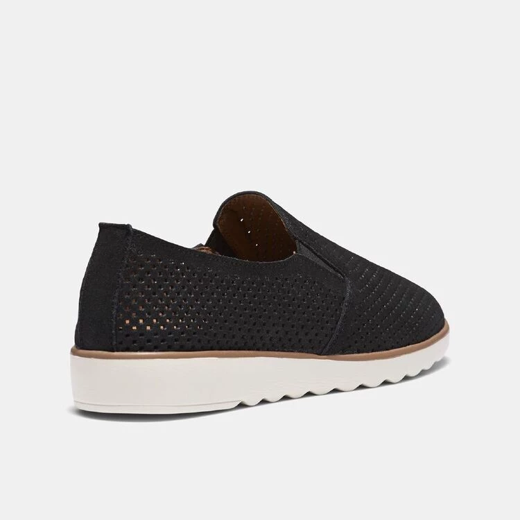 Natural Comfort Puzzle Elastic Gusset Loafer Black 4 Natural Comfort Puzzle Elastic Gusset Loafer Black - Image 2